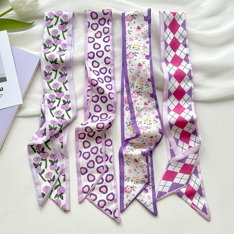 Women Fashion Necktie - Nuovo lusso stretto corto sciarpa di