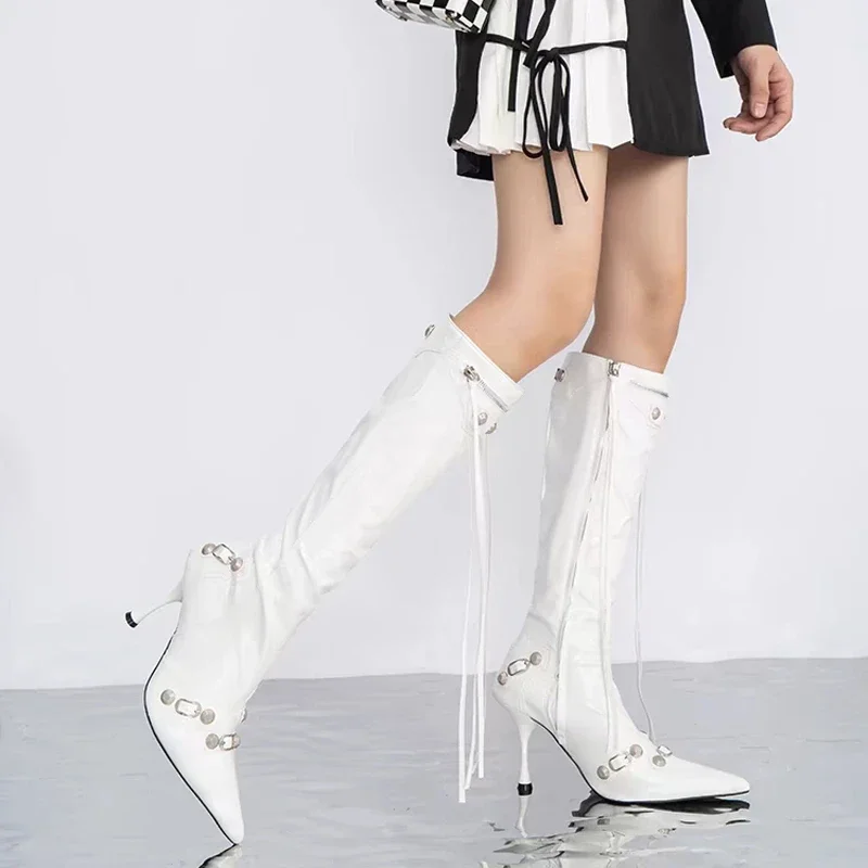 Stivali Sexy da Donna con Punt - Women'S Fashion Knee High Boots recensione e prezzo