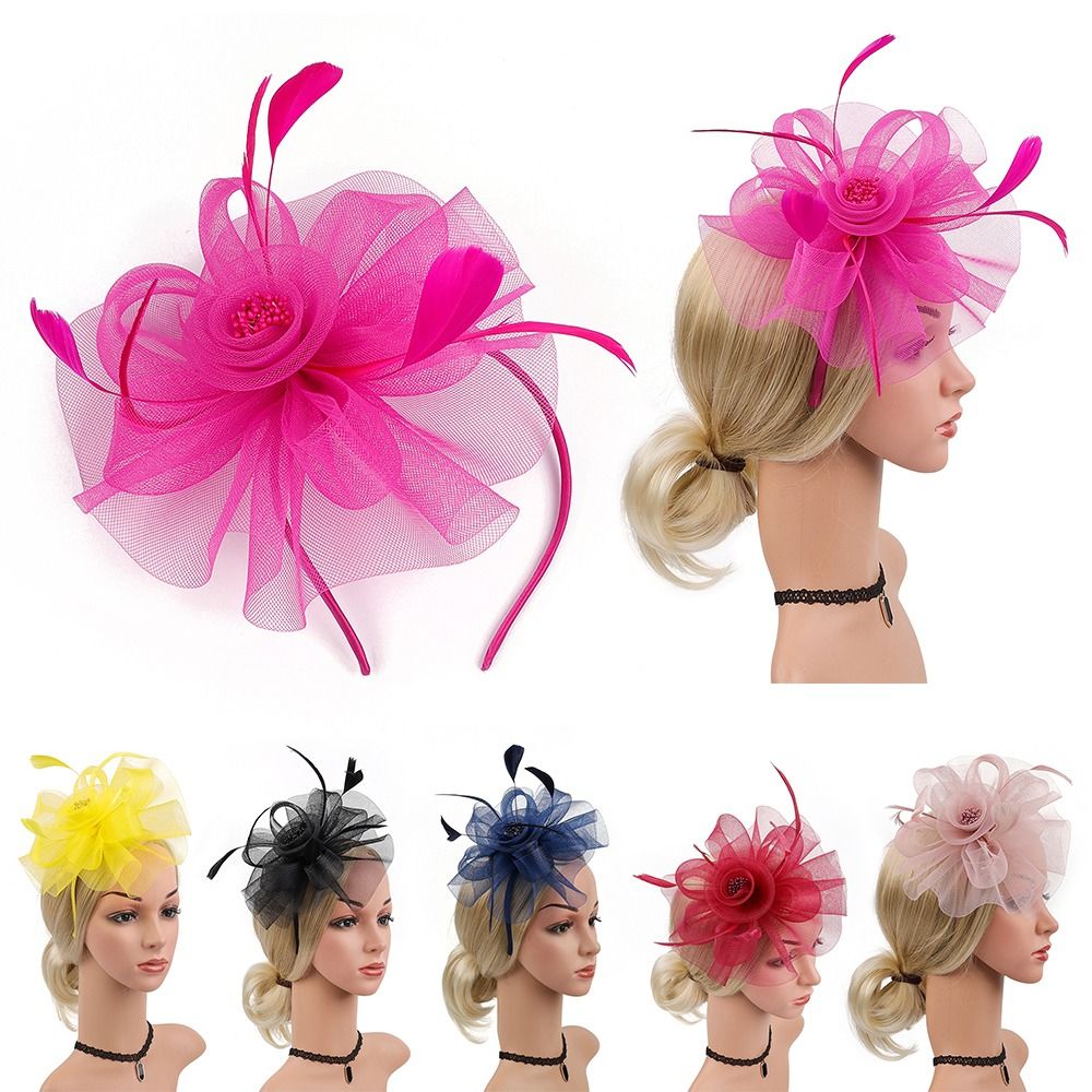 Piume nastro Fascinator cappel - Women'S Fashion Kentucky Derby recensione e prezzo