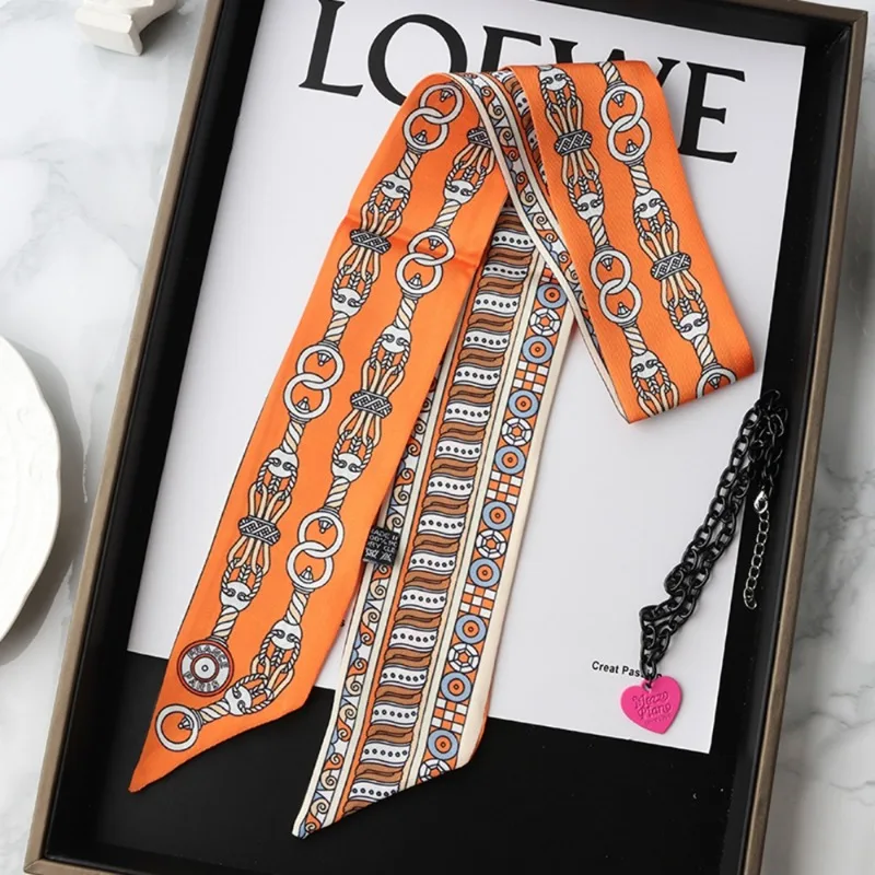 Sciarpa di seta magra di moda  - Women Fashion Necktie recensione e prezzo
